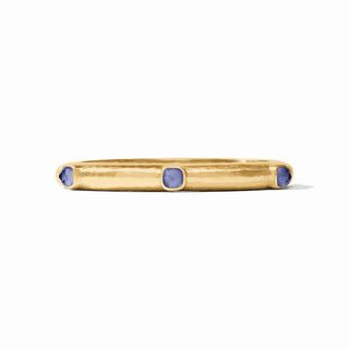 Catalina Hinge Bangle, Tanzanite Blue