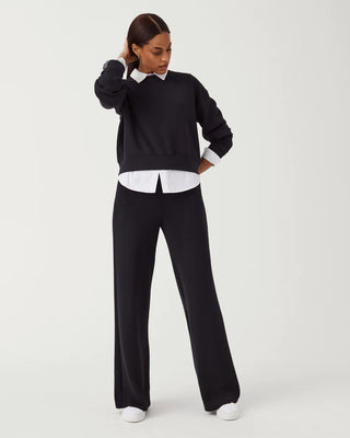 Airessentials Wide Leg Pant, Black