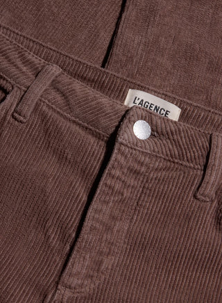 Mallis H/R Bow-Leg Jean, Cardamom