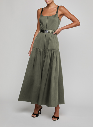 Rima Dress, Smokey Olive