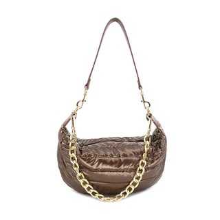 Nylon Tote, Chocolate
