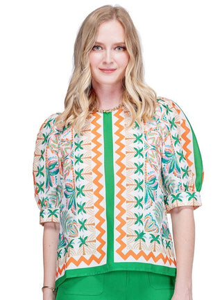 Palm Fiesta Top
