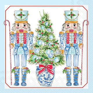 Paper Cocktail Napkin Nutcracker