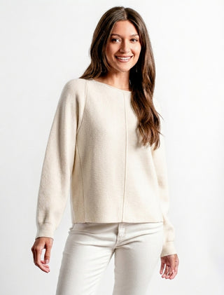 Asima V Sweater, Cream
