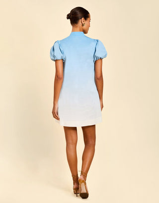 Elliana Barong Mini Dress, Ombre