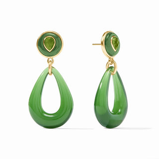 Carnaby Statement Earring, Green