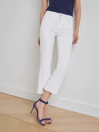 Kendra H/R Crop Flare, Blanc