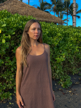 Figo Tank Dress, Brown