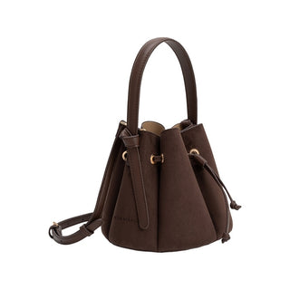 Laguna Mini Chocolate Leather Bag