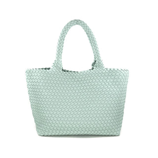 Woven Tote, Mint