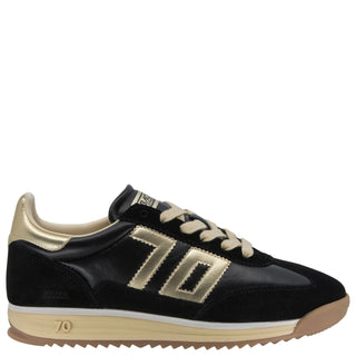 Jogger Sneaker, Black/Gold