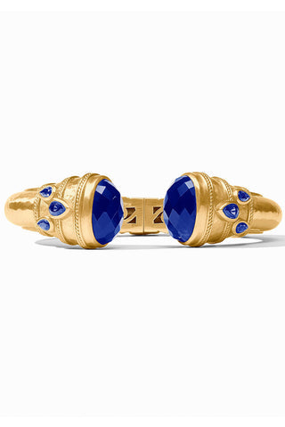 Cannes Cuff - Iridescent Sapphire Blue