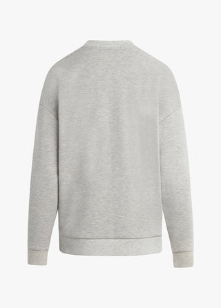 Collegiate Sweatshirt, Heather Grey/Navy