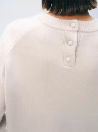 Cashmere Sweater, Ivory