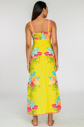 Annalisa Dress, Tropical Bamboo