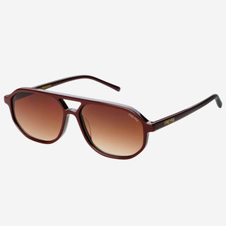 Fenix Acetate Aviator Sunglasses - Chocolate
