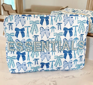 Essentials Cosmetic Bag, Bow