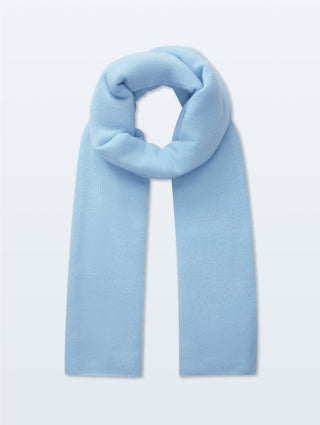 Cashmere Travel Wrap, Seersucker Blue