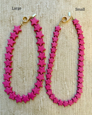 Sea Star Necklace - Small - Bubble Gum