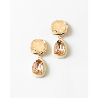Resin Statement Tear Drop Earring