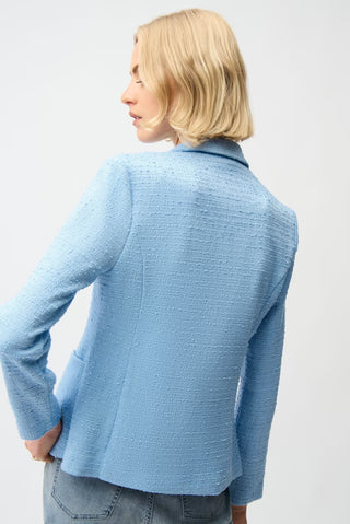 Formal Hip-length Blazer, Sky