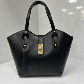 Compartment Handbag, Black