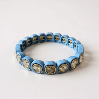 Jelly Pop Bracelet, Cornflower Blue