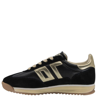 Jogger Sneaker, Black/Gold