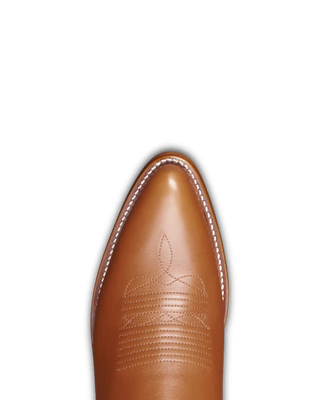 The Jolene, Caramel/Bone Cowhide