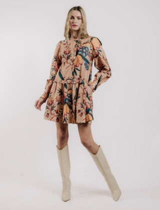 Rubith Mini Dress, Aster Harvest
