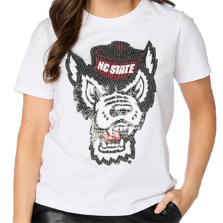 NCSU Sequin Tee