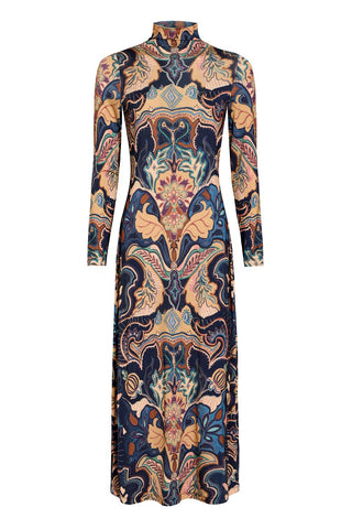 Paxton Dress, Saddle