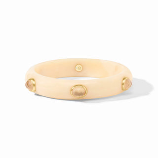 Carnaby Stone Bangle, Ivory Small