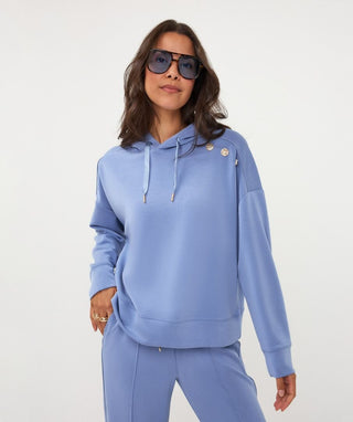 Modal Hoodie, Dark Sky Blue