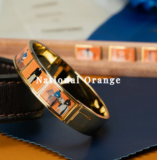Circuit Bangle, National Orange