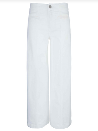 Meg H/R Wide Leg, White