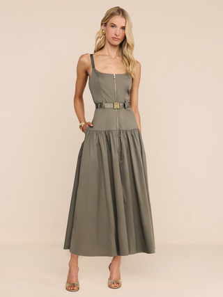 Rima Dress, Smokey Olive