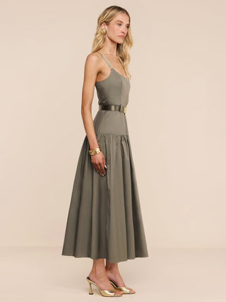 Rima Dress, Smokey Olive
