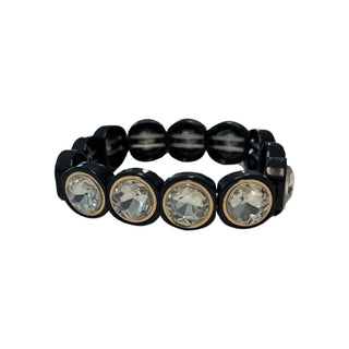 Round Bracelet, Noir