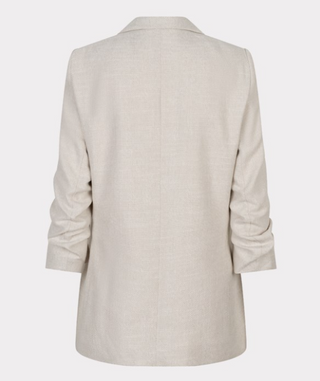Linen Blazer, Sand