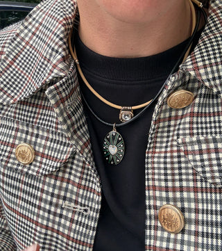 Lover Necklace, Black