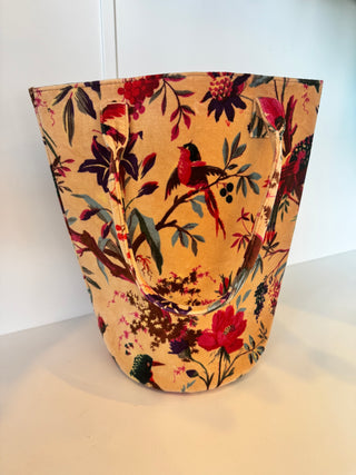 Velvet Tote, Paradise Marigold Medium