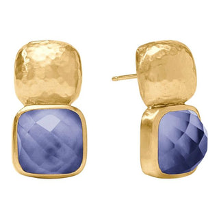 Catalina Earring - Iridescent Tanzanite Blue