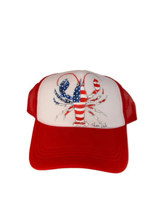 Lobster Trucker Hat, Red