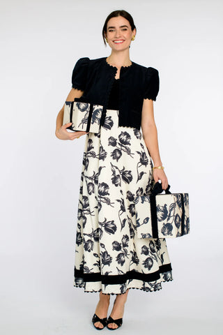 Coco Jacket, Black Velvet