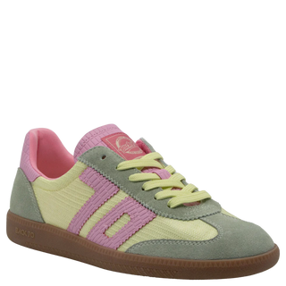 Ghost Sneaker, Yellow/Green/Pink