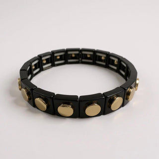 Geometric Bracelet, Caviar
