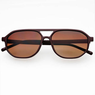 Fenix Acetate Aviator Sunglasses - Chocolate