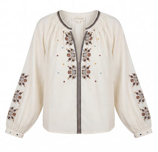 Virginia Top, Otto Embroidery