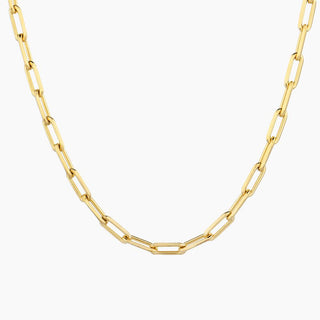Mini Paperclip Chain Necklace